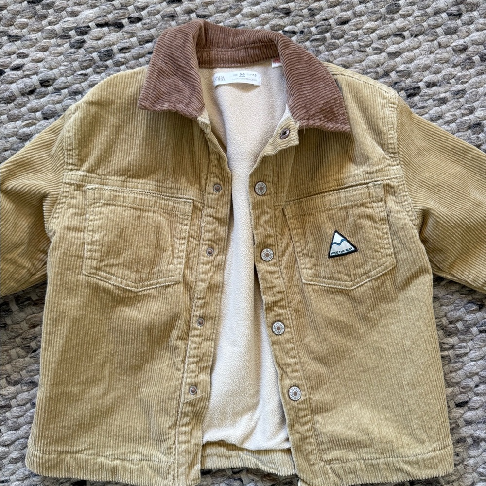 kids ZARA corduroy jacket
